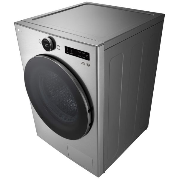 LG 27 in. 7.8 cu. ft. Smart Stackable Electric Dryer with Dual Inverter HeatPump Technology, Inverter Direct Drive Motor System & Sensor Dry - Graphite Steel - Image 9