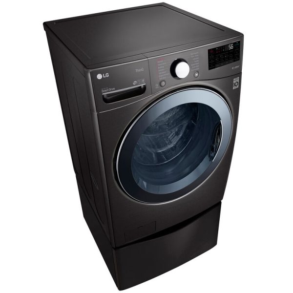 LG 27" Electric All-in-One Front Loading Combo with 4.5 Cu. Ft. Washer with 14 Wash Programs & 4.5 Cu. Ft. Dryer with 4 Dryer Programs, Sensor Dry & Wrinkle Care - Black Steel - Image 12