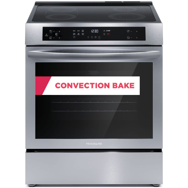 Frigidaire 30 in. 5.3 cu. ft. Convection Oven Freestanding Electric Range with 4 Induction Zones - Stainless Steel - Image 13