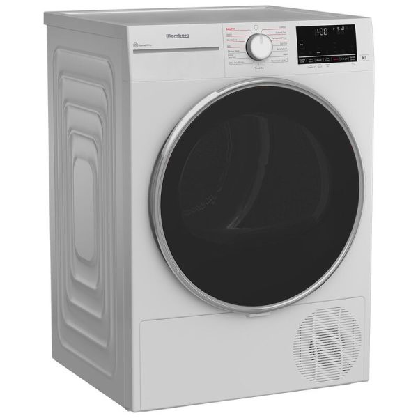 Blomberg 24 in. 4.5 cu. ft. Ventless Heat Pump Electric Dryer with 16 Dryer Programs, 15 Drying Options, Sanitize Cycle & Wrinkle Care - White - Image 2