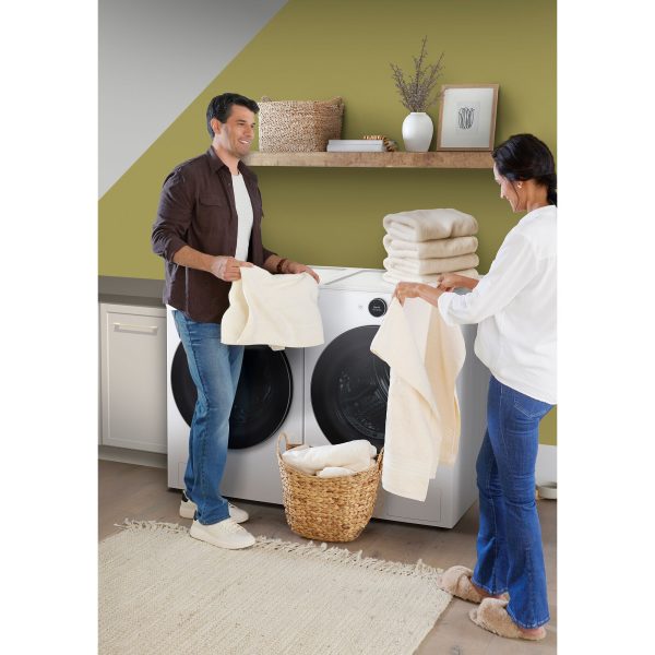 LG 27 in. 7.8 cu. ft. Smart Stackable Electric Dryer with Dual Inverter HeatPump Technology, Inverter Direct Drive Motor System & Sensor Dry - White - Image 17