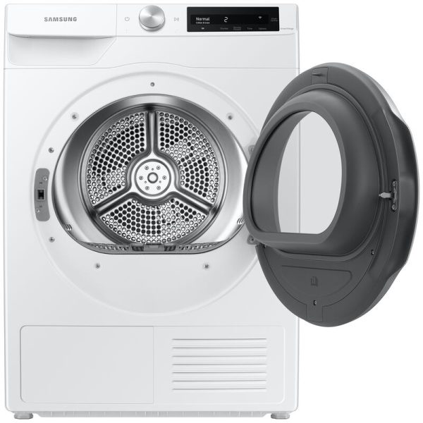 Samsung 24 in. 4.0 cu. ft. Ventless Heat Pump Electric Dryer with 15 Dryer Programs, 11 Dry Options, Sanitize Cycle, Wrinkle Care & Sensor Dry - White - Image 4