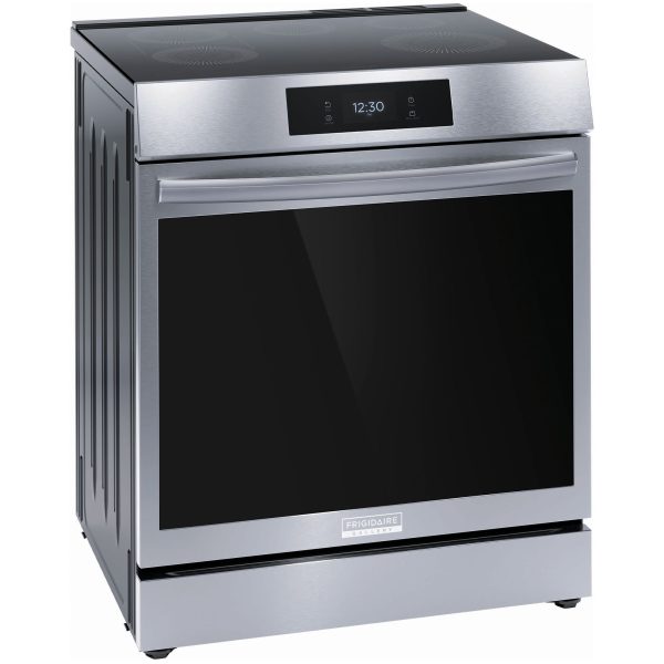 Frigidaire Gallery Series 30 in. 6.2 cu. ft. Convection Oven Slide-In Electric Range with 5 Induction Zones - Stainless Steel - Image 4