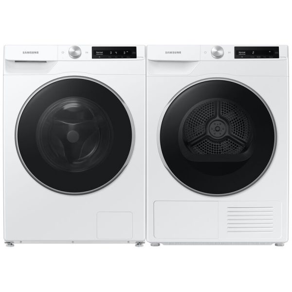 Samsung 24 in. 4.0 cu. ft. Ventless Heat Pump Electric Dryer with 15 Dryer Programs, 11 Dry Options, Sanitize Cycle, Wrinkle Care & Sensor Dry - White - Image 5