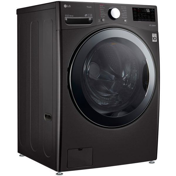 LG 27" Electric All-in-One Front Loading Combo with 4.5 Cu. Ft. Washer with 14 Wash Programs & 4.5 Cu. Ft. Dryer with 4 Dryer Programs, Sensor Dry & Wrinkle Care - Black Steel - Image 6