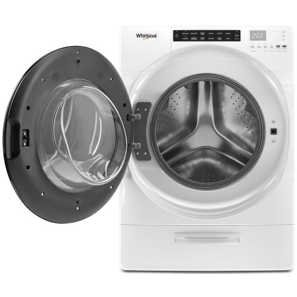 Whirlpool 27 in. 4.5 cu. ft. Electric All-in-One Front Load Washer-Dryer Combo with 1 Dryer Program & Wrinkle Care - White - Image 8