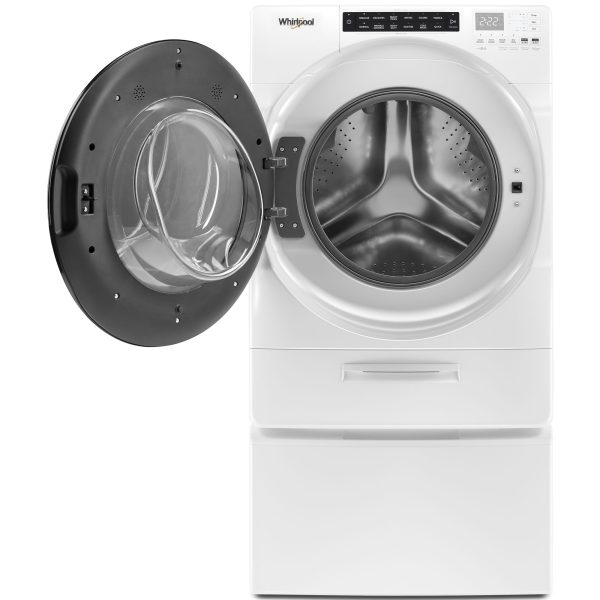 Whirlpool 27 in. 4.5 cu. ft. Electric All-in-One Front Load Washer-Dryer Combo with 1 Dryer Program & Wrinkle Care - White - Image 9