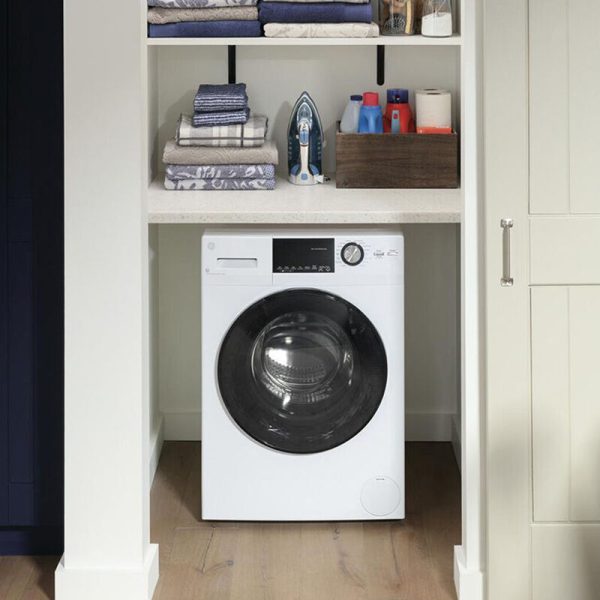 GE 24 in. 2.4 cu. ft. Electric All-in-One Front Load Washer-Dryer Combo with Sensor Dry - White - Image 10