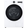 LG 27 in. 7.8 cu. ft. Smart Stackable Electric Dryer with Dual Inverter HeatPump Technology, Inverter Direct Drive Motor System & Sensor Dry - White