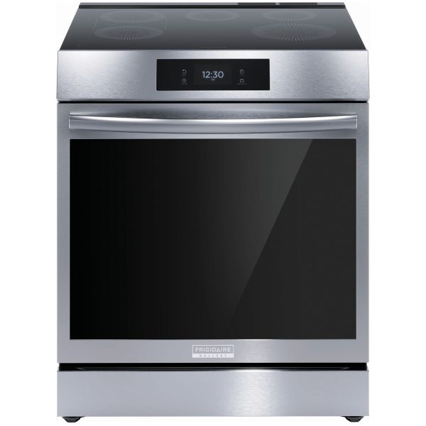 Frigidaire Gallery Series 30 in. 6.2 cu. ft. Convection Oven Slide-In Electric Range with 5 Induction Zones - Stainless Steel