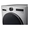 LG 5.0 cu. ft. Mega Capacity Smart Front Load Electric All-in-One Washer Dryer Combo with TurboWash360 WiFi in Black Steel - Image 7