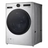 LG 5.0 cu. ft. Mega Capacity Smart Front Load Electric All-in-One Washer Dryer Combo with TurboWash360 WiFi in Black Steel - Image 4