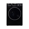 LG 27 in. 7.8 cu. ft. Smart Stackable Electric Dryer with Dual Inverter HeatPump Technology, Inverter Direct Drive Motor System & Sensor Dry - Black Stainless Steel
