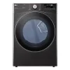 LG 27 in. 7.8 cu. ft. Smart Stackable Electric Dryer with Dual Inverter HeatPump Technology, Inverter Direct Drive Motor System & Sensor Dry - Black Stainless Steel - Image 4